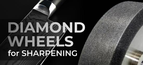 Diamond/CBN wheels for sharpening