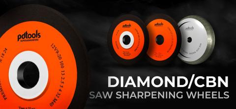 Diamond/CBN saw sharpening wheels