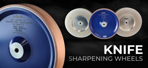 Knife sharpening wheels