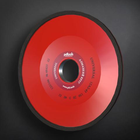 Diamond grinding wheel 12A2-45 UNIVERSAL with layer thickness 10
