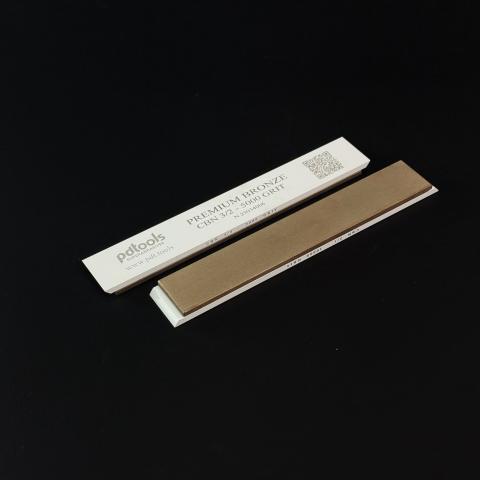 PREMIUM BRONZE (CBN) whetstones on sharpening blanks 160*25*7, 5000 GRIT | 3/2 µm