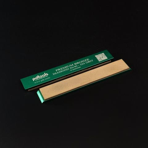 PREMIUM BRONZE diamond whetstones on sharpening blanks 160*25*7, 325 GRIT | 50/40 µm