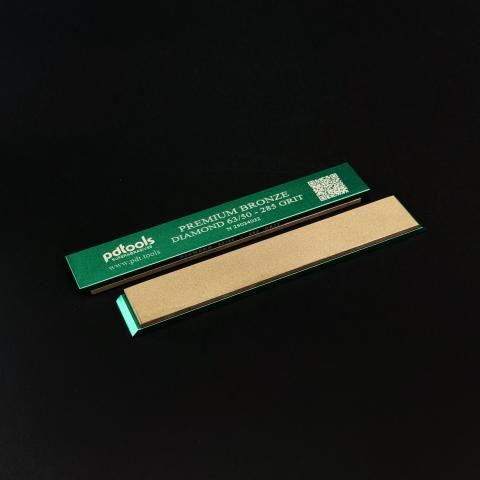 PREMIUM BRONZE diamond whetstones on sharpening blanks 160*25*7, 285 GRIT | 63/50 µm