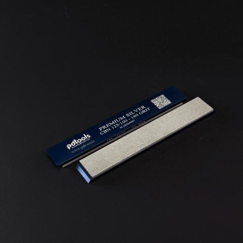 PREMIUM SILVER (CBN) PDTools Sharpening Stones on blanks 160*25*7, 160 GRIT | 125/100 µm