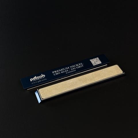 PREMIUM NICKEL (CBN) PDTools Sharpening Stones on blanks 160*25*7, 160 GRIT | 125/100 µm