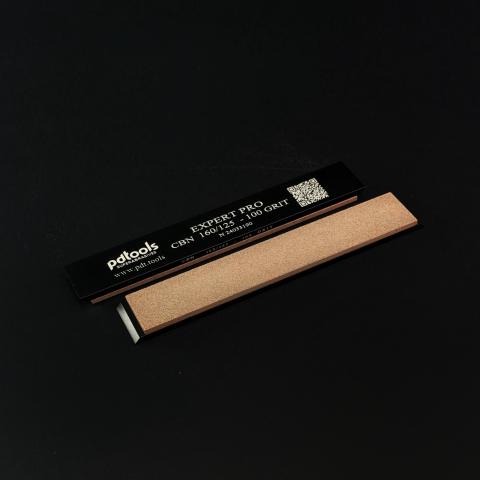 EXPERT PRO (CBN) whetstones on sharpening blanks 160*25*7, 100 GRIT | 160/125 µm