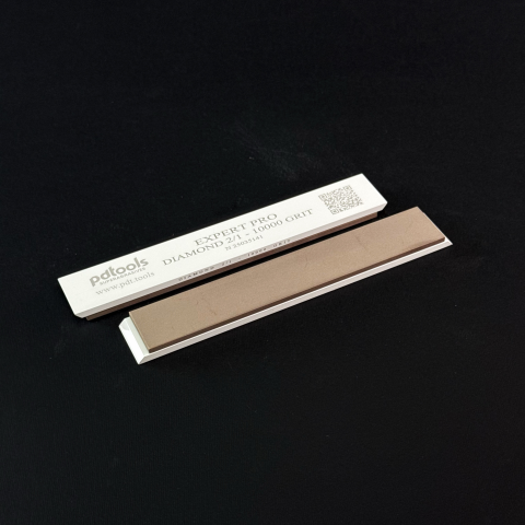 EXPERT PRO diamond whetstones on sharpening blanks 160*25*7, 10000 GRIT | 2/1 µm