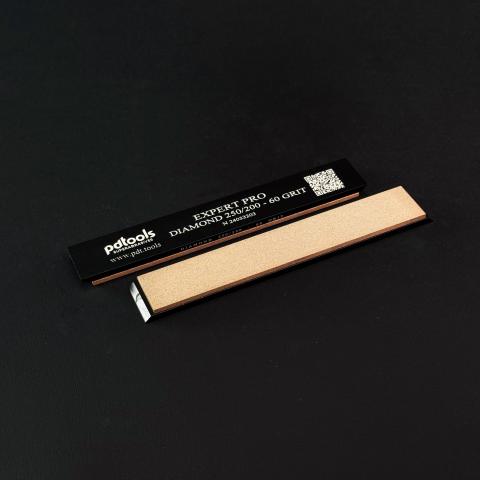 EXPERT PRO diamond whetstones on sharpening blanks 160*25*7, 60 GRIT | 250/200 µm
