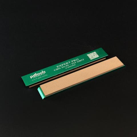 EXPERT PRO (CBN) whetstones on sharpening blanks 160*25*7, 325 GRIT | 50/40 µm