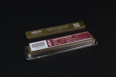 PREMIUM BRONZE (CBN) PDTools Sharpening Stones on blanks 160*25*7, 3000 GRIT | 7/5 µm