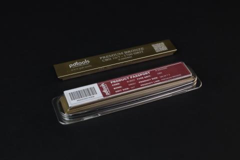 PREMIUM BRONZE (CBN) PDTools Sharpening Stones on blanks 160*25*7, 1700 GRIT | 10/7 µm PREMIUM BRONZE (CBN) PDTools Sharpening Stones on blanks 160*25*7, 1700 GRIT | 10/7 µm