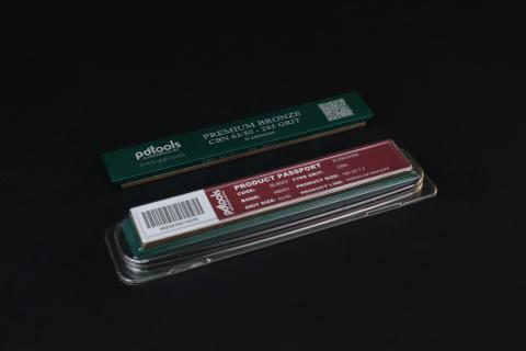 PREMIUM BRONZE (CBN) PDTools Sharpening Stones on blanks 160*25*7, 285 GRIT | 63/50 µm PREMIUM BRONZE (CBN) PDTools Sharpening Stones on blanks 160*25*7, 285 GRIT | 63/50 µm