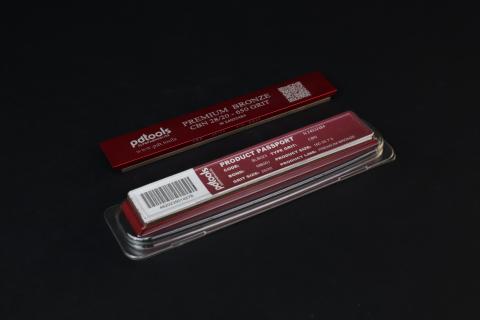 PREMIUM BRONZE (CBN) PDTools Sharpening Stones on blanks 160*25*7, 650 GRIT | 28/20 µm