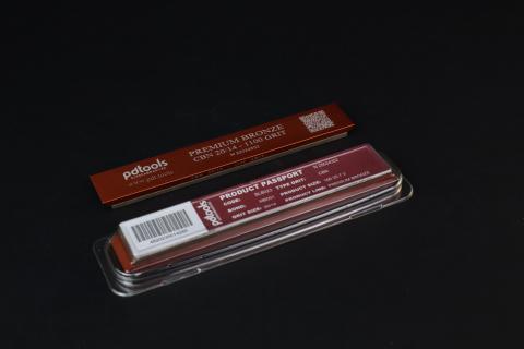 PREMIUM BRONZE (CBN) PDTools Sharpening Stones on blanks 160*25*7, 1100 GRIT | 20/14 µm PREMIUM BRONZE (CBN) PDTools Sharpening Stones on blanks 160*25*7, 1100 GRIT | 20/14 µm