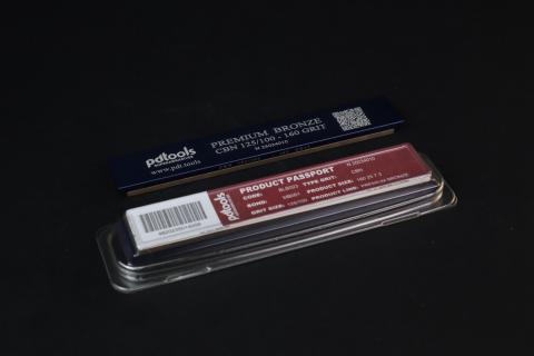 PREMIUM BRONZE (CBN) PDTools Sharpening Stones on blanks 160*25*7, 160 GRIT | 125/100 µm PREMIUM BRONZE (CBN) PDTools Sharpening Stones on blanks 160*25*7, 160 GRIT | 125/100 µm