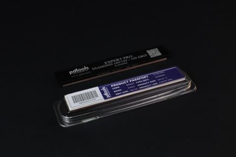 EXPERT PRO (diamond) PDTools Sharpening Stones on blanks 160*25*7, 100 GRIT | 160/125 µm