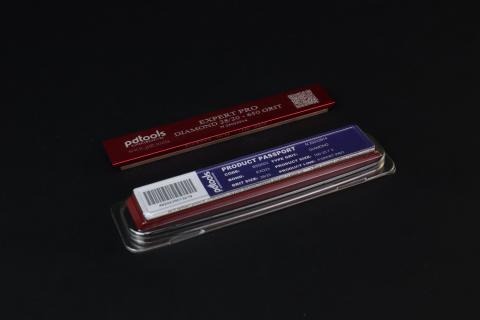 EXPERT PRO (diamond) PDTools Sharpening Stones on blanks 160*25*7, 650 GRIT | 28/20 µm