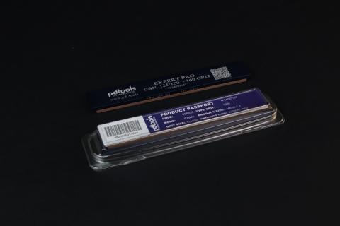 EXPERT PRO (CBN) PDTools Sharpening Stones on blanks 160*25*7, 160 GRIT | 125/100 µm