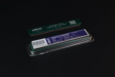EXPERT PRO (CBN) PDTools Sharpening Stones on blanks 160*25*7, 325 GRIT | 50/40 µm