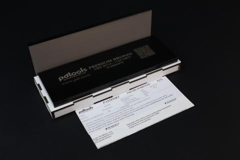 PREMIUM BRONZE (CBN) PDTools Sharpening Stones on blanks 200*70*3, 300 GRIT | 60/40 µm