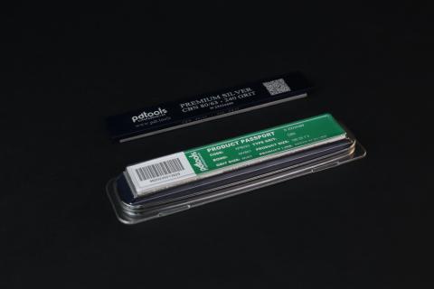 PREMIUM SILVER (CBN) PDTools Sharpening Stones on blanks 160*25*7, 240 GRIT | 80/63 µm