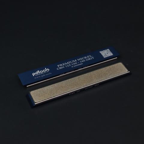 PREMIUM NICKEL (CBN) PDTools Sharpening Stones on blanks 160*25*7, 160 GRIT | 125/100 µm