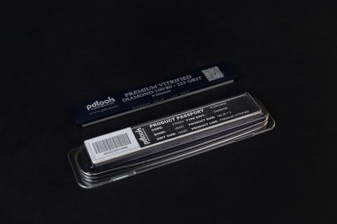 PREMIUM VITRIFIED (diamond) PDTools Sharpening Stones on blanks 160*25*7, 225 GRIT | 100/80 µm