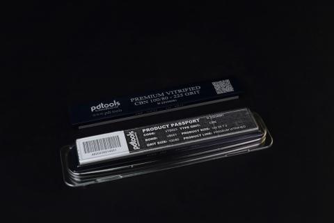 Sharpening stone 160*25*7 PDtools  PREMIUM VITRIFIED CBN 100/80µ - 225 Grit