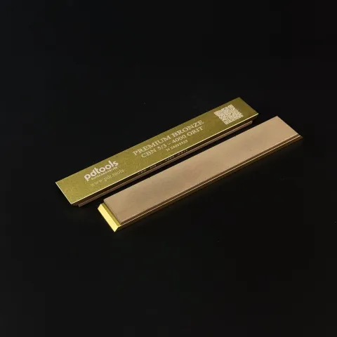 PREMIUM BRONZE (CBN) PDTools Sharpening Stones on blanks 160*25*7,