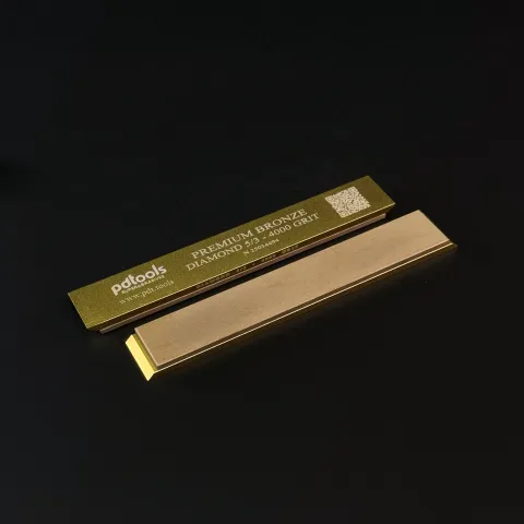 PREMIUM BRONZE (diamond) PDTools Sharpening Stones on blanks 160*25*7