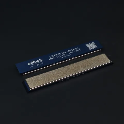PREMIUM NICKEL (CBN) PDTools Sharpening Stones on blanks 160*25*7,