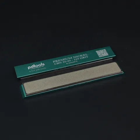 PREMIUM NICKEL (CBN) PDTools Sharpening Stones on blanks 160*25*7,
