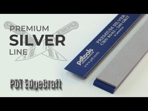 Embedded thumbnail for PREMIUM SILVER | PDTools Sharpening Stones – Balanced Performance for Everyday Sharpening