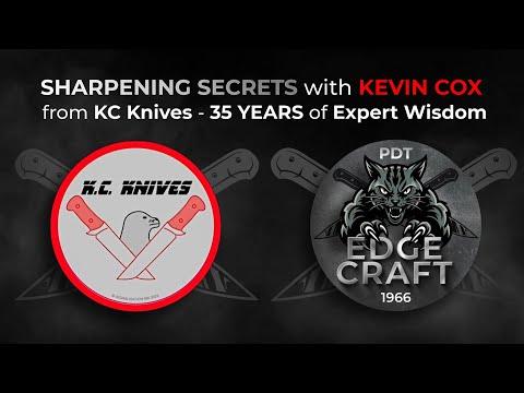 Embedded thumbnail for Sharpening Secrets with Kevin Cox from KC Knives - 35 Years of Expert Wisdom