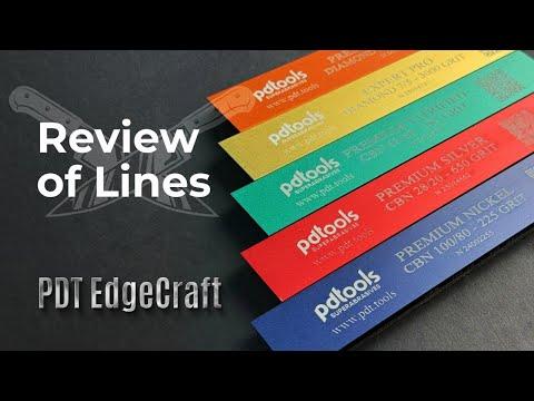 Embedded thumbnail for Review of 5 lines Diamond Sharpening Stones PDT EdgeCraft
